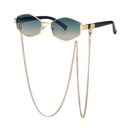 Women's Fashion Personality Chain Sunglasses