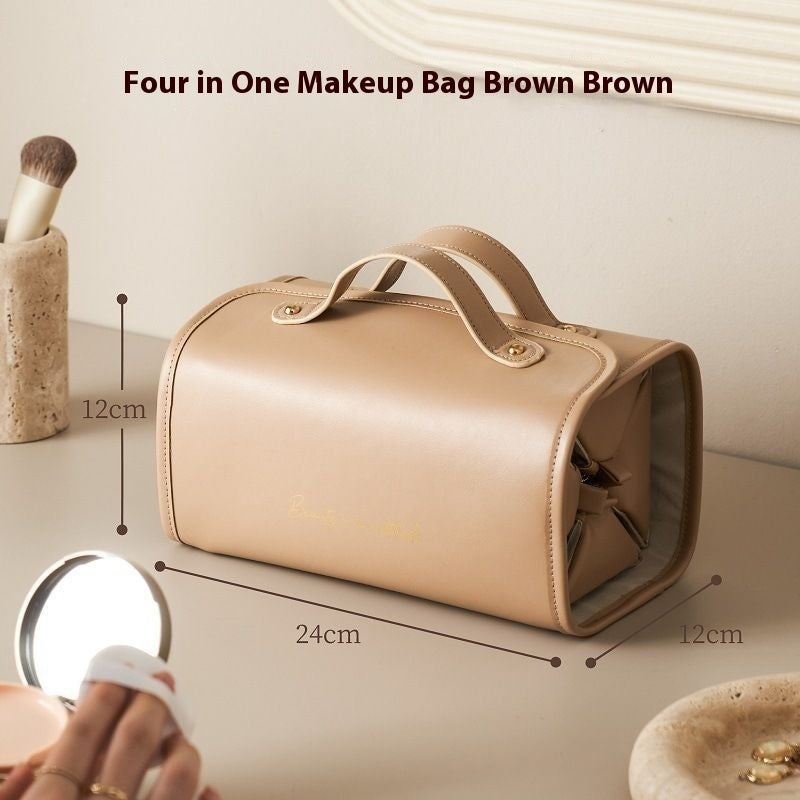 Large Capacity Portable Waterproof Cosmetic Handbag For Women