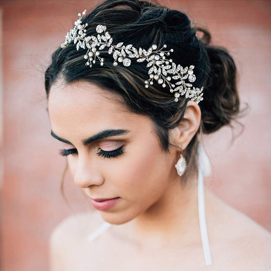 Bridal Rhinestone Alloy Hair Band