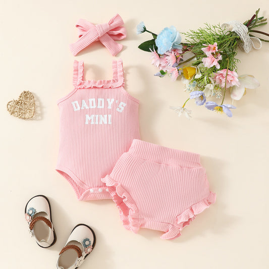 Girls Summer Sling Romper