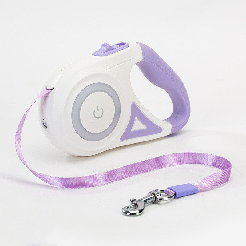 Retractable Dog Leash And Dog Collar