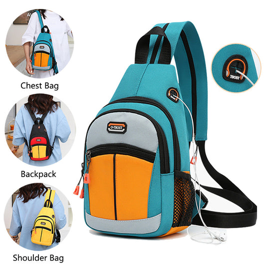 Multifunctional Backpack With USB Charger