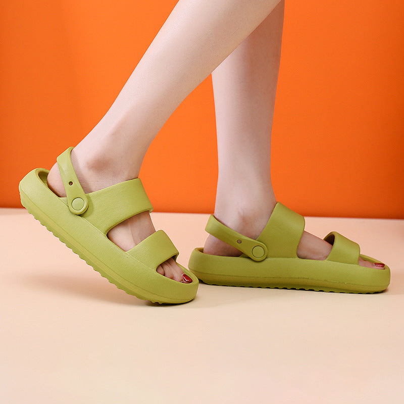 3cm Thick Bottom Adjustable Outdoor Sandals For Men And Women