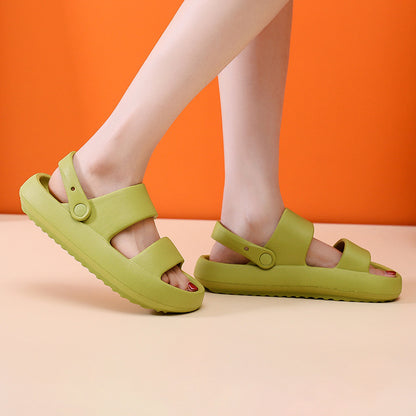 3cm Thick Bottom Adjustable Outdoor Sandals For Men And Women