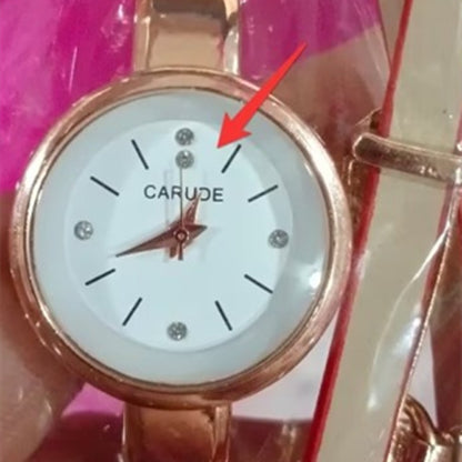 Ladies Circle Quartz Bracelet Watch