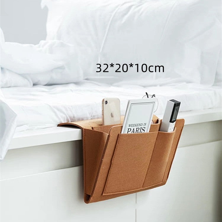 Pocket Felt Bedside Storage Bag