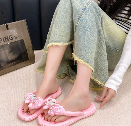 EVA Non-slip Wear-resistant All-match Women's Outdoor Slippers