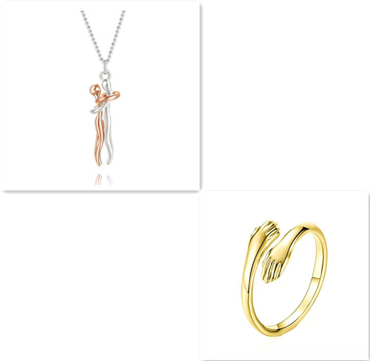 Love Hug Necklace For Men And Women