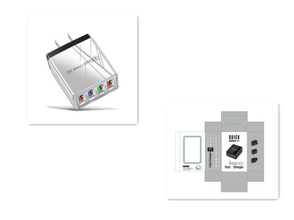 Quick 4 Slot Portable Charger
