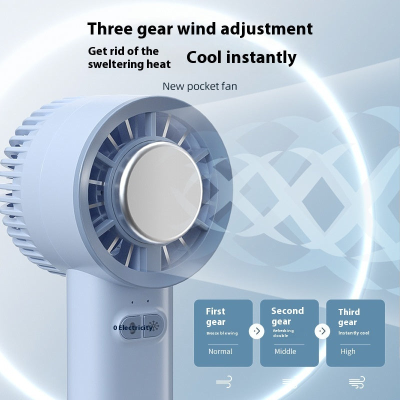 Turbo Jet Mini Portable Ice Cold Fan