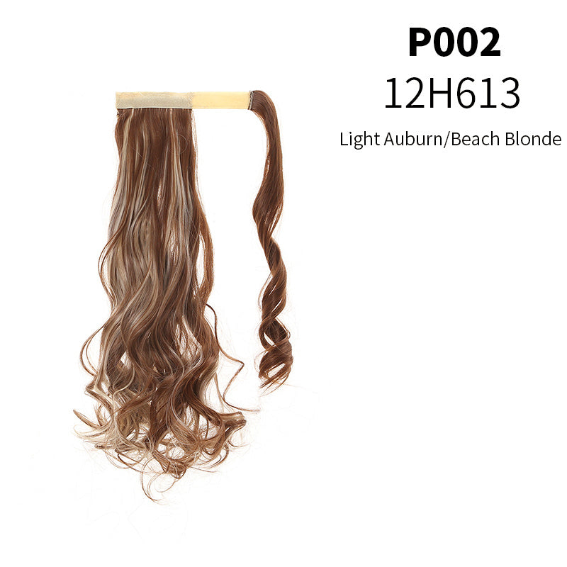 European And American Style Fluffy Natural Ponytail Wig