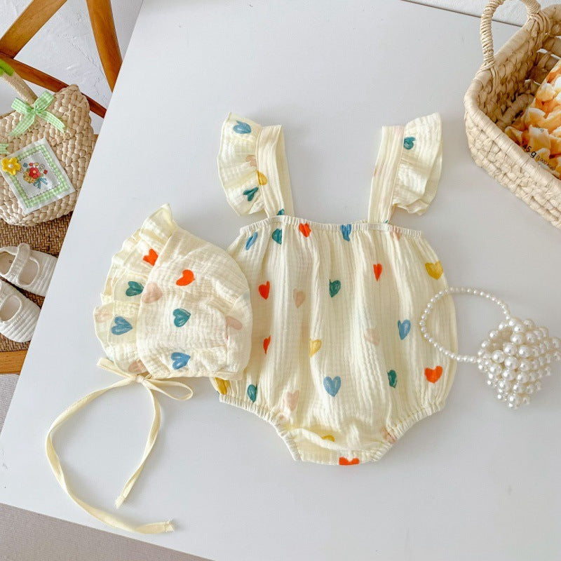 Baby Jumpsuit Sling Romper