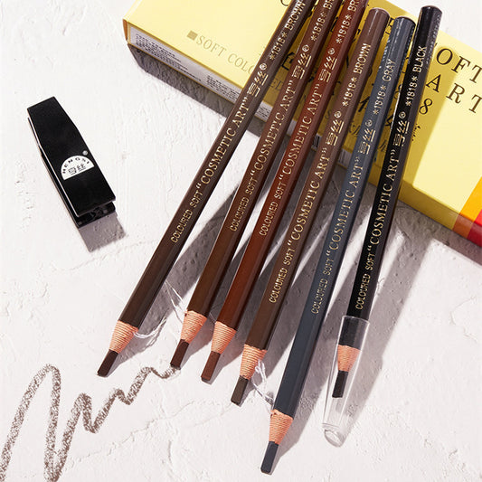 Sweat-proof, Non-fading Natural Eyebrow Pencil