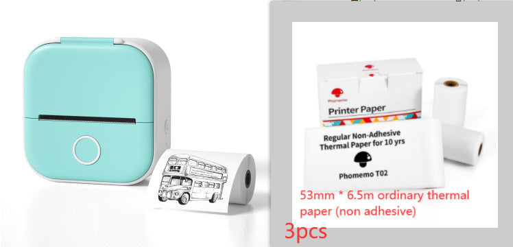 Pocket Print All-In-One Mini Thermal Printer
