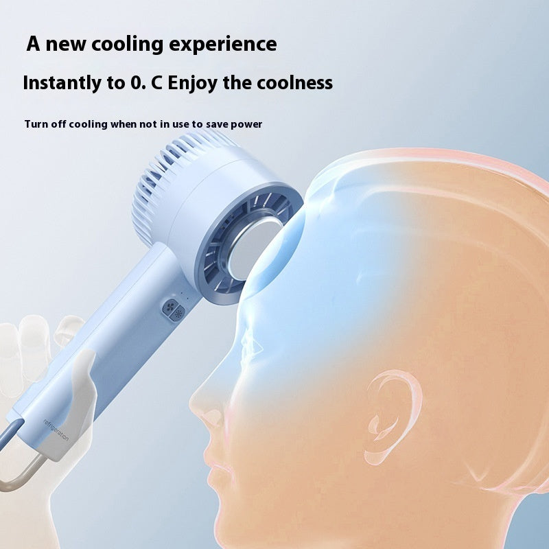 Turbo Jet Mini Portable Ice Cold Fan