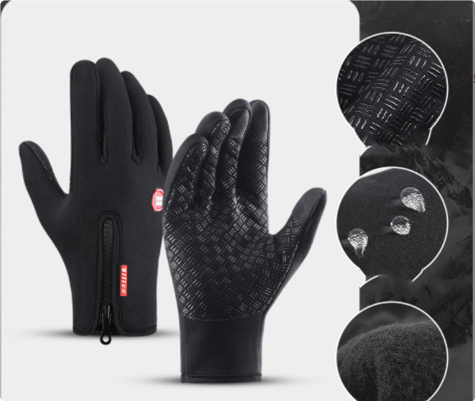 Touch Screen Riding Motorcycle Sliding Waterproof Sports Gloves