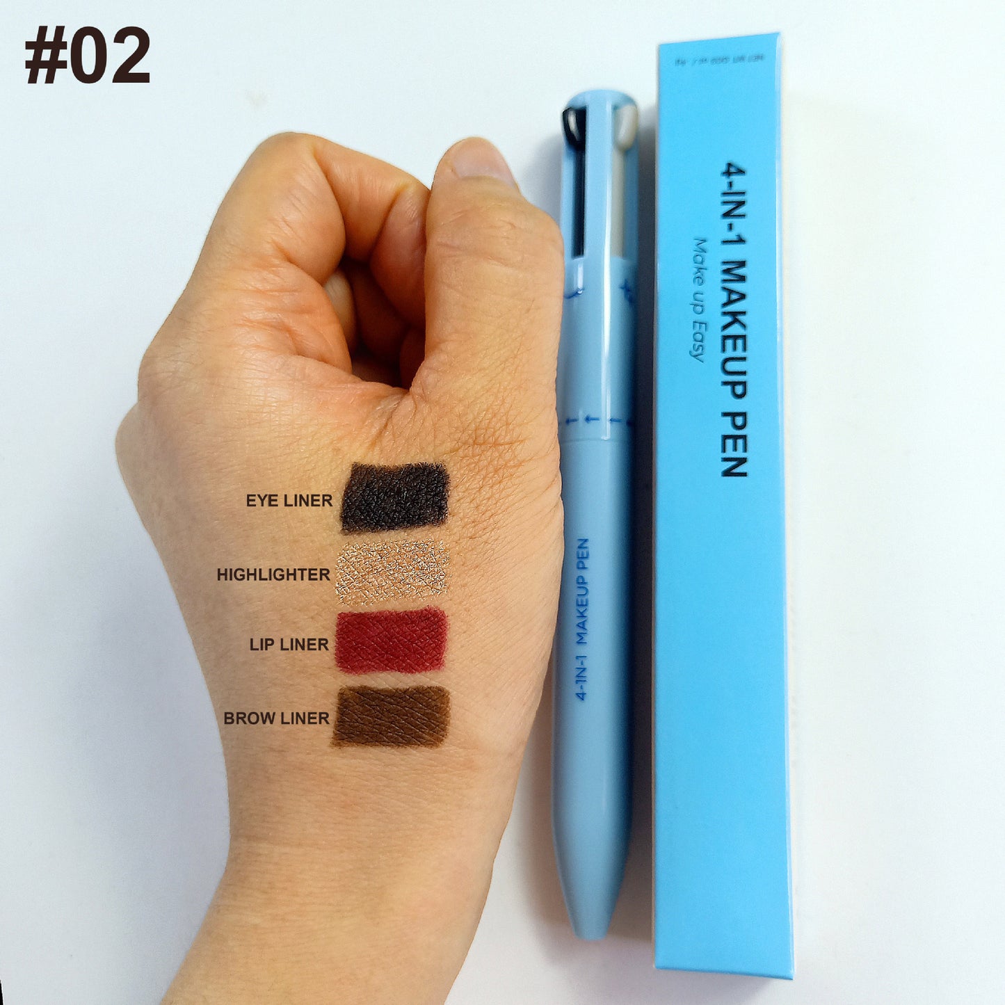Four-in-one Cosmetic Brush