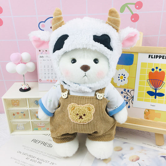 Cute Little Bear In Clothes