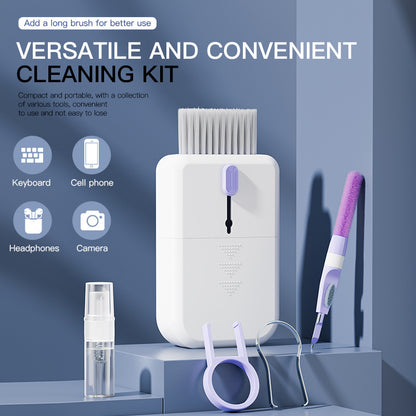 11-in-1 Portable Multifunctional Electronics Cleaning Kit with Storage Box