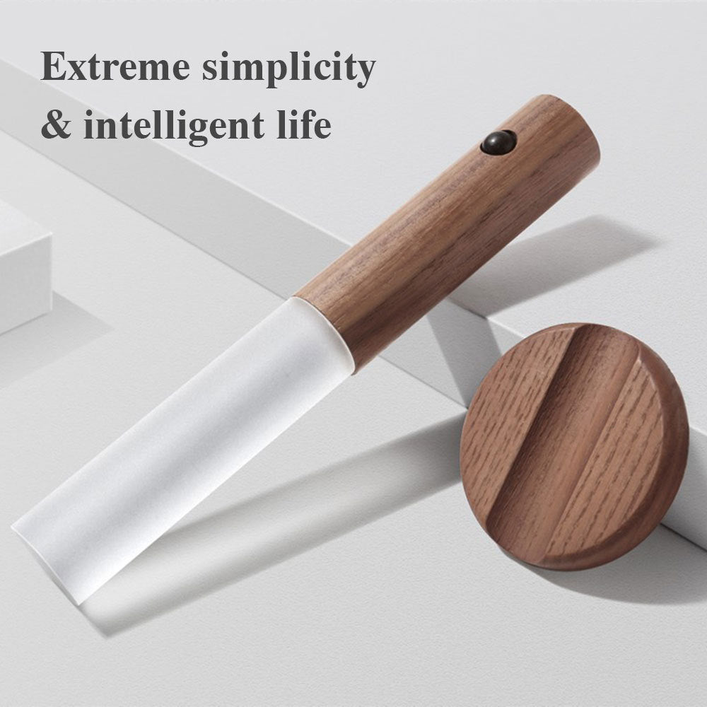 Auto LED USB Rechargeable Magnetic Wooden Night Light