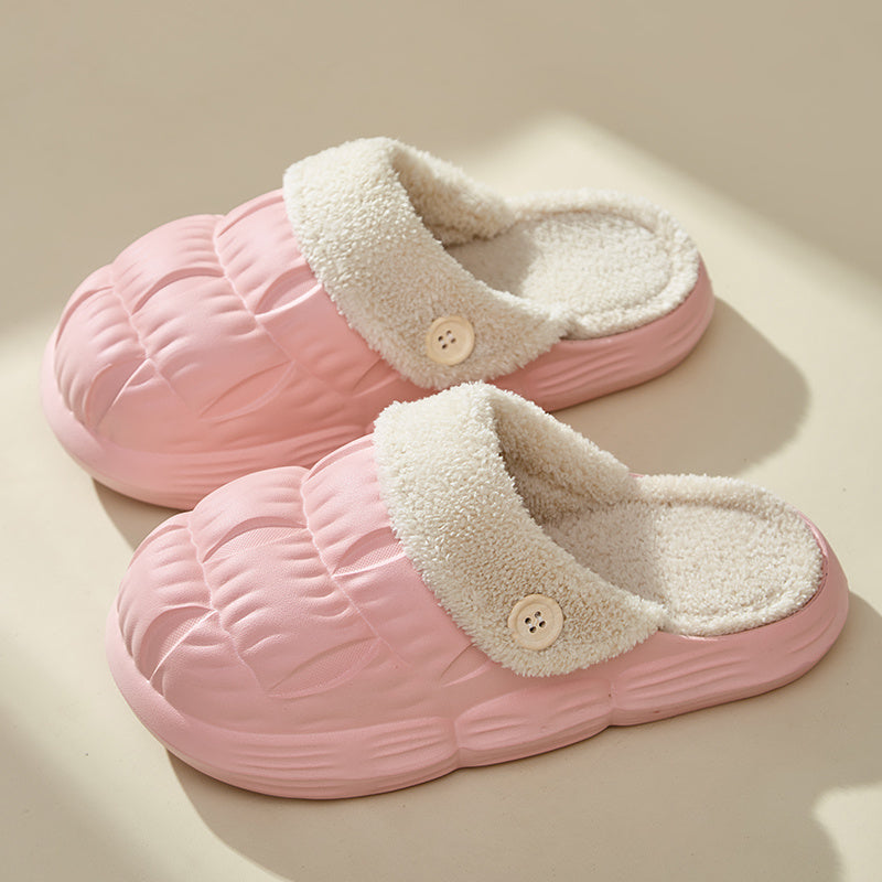 Waterproof, Non-Slip, Fluffy And Fuzzy Indoor Slippers