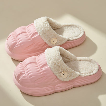 Waterproof, Non-Slip, Fluffy And Fuzzy Indoor Slippers