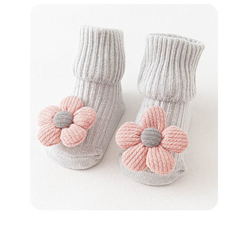 Breathable And Sweat-absorbing Baby Floor Socks