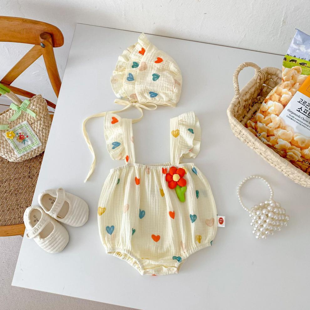 Baby Jumpsuit Sling Romper