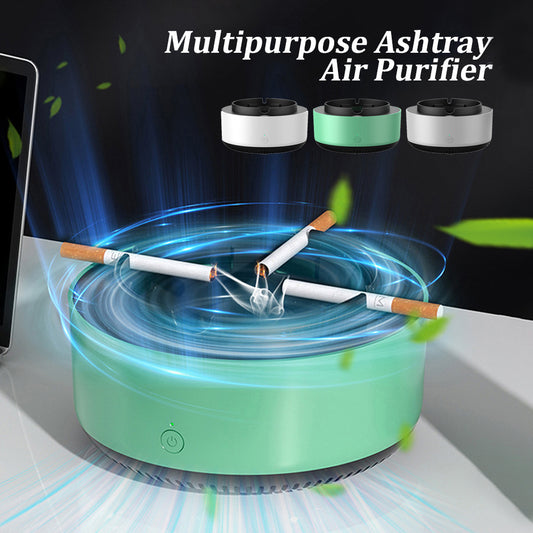 Auto-Purify Anion Smoke Removal Portable Car Ashtray