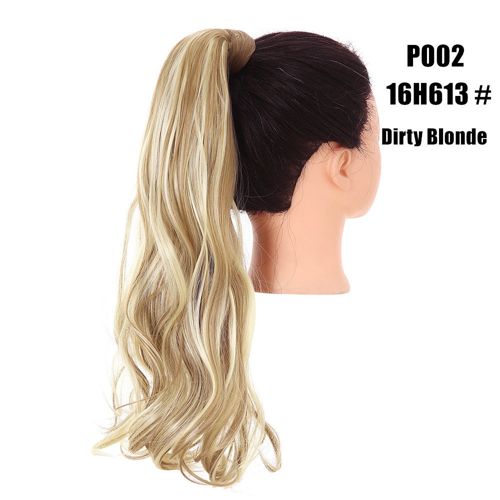 European And American Style Fluffy Natural Ponytail Wig