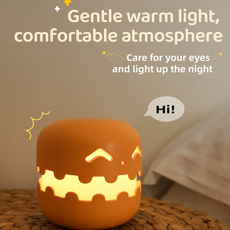 Pumpkin Lamp Bedside Light