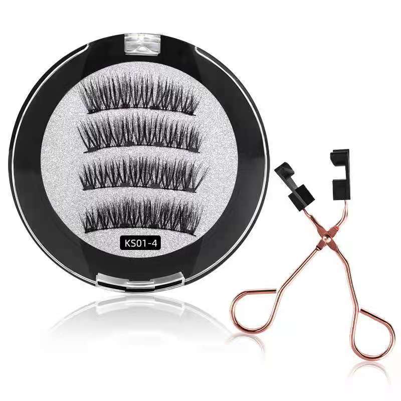 Natural Magnetic Eyelash With Clip Sleeve