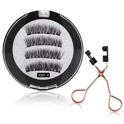 Natural Magnetic Eyelash With Clip Sleeve